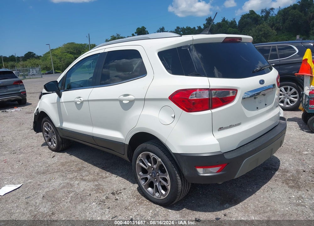 2020 FORD ECOSPORT TITANIUM VIN: MAJ6S3KL5LC327967