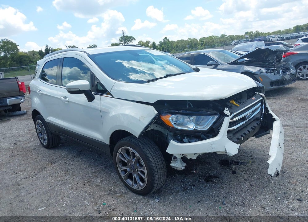 2020 FORD ECOSPORT TITANIUM VIN: MAJ6S3KL5LC327967