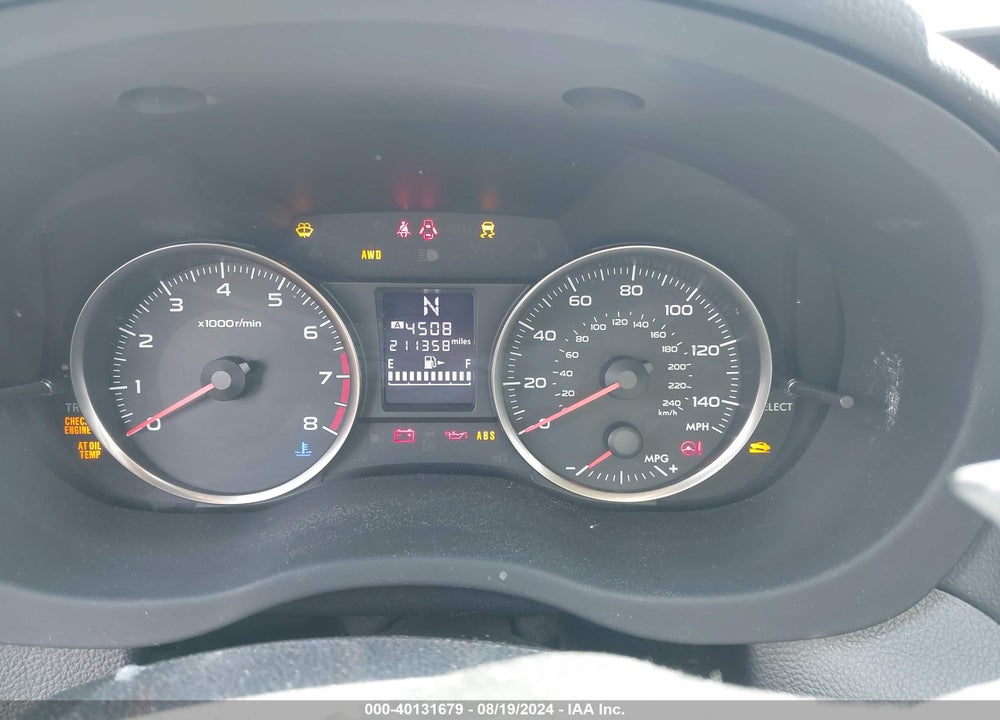 2014 SUBARU XV CROSSTREK 2.0I LIMITED VIN: JF2GPAKC7E8310194