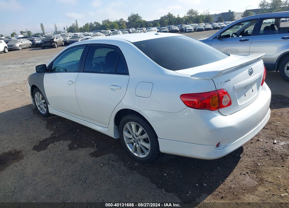 2009 TOYOTA COROLLA S VIN: 1NXBU40E79Z091723
