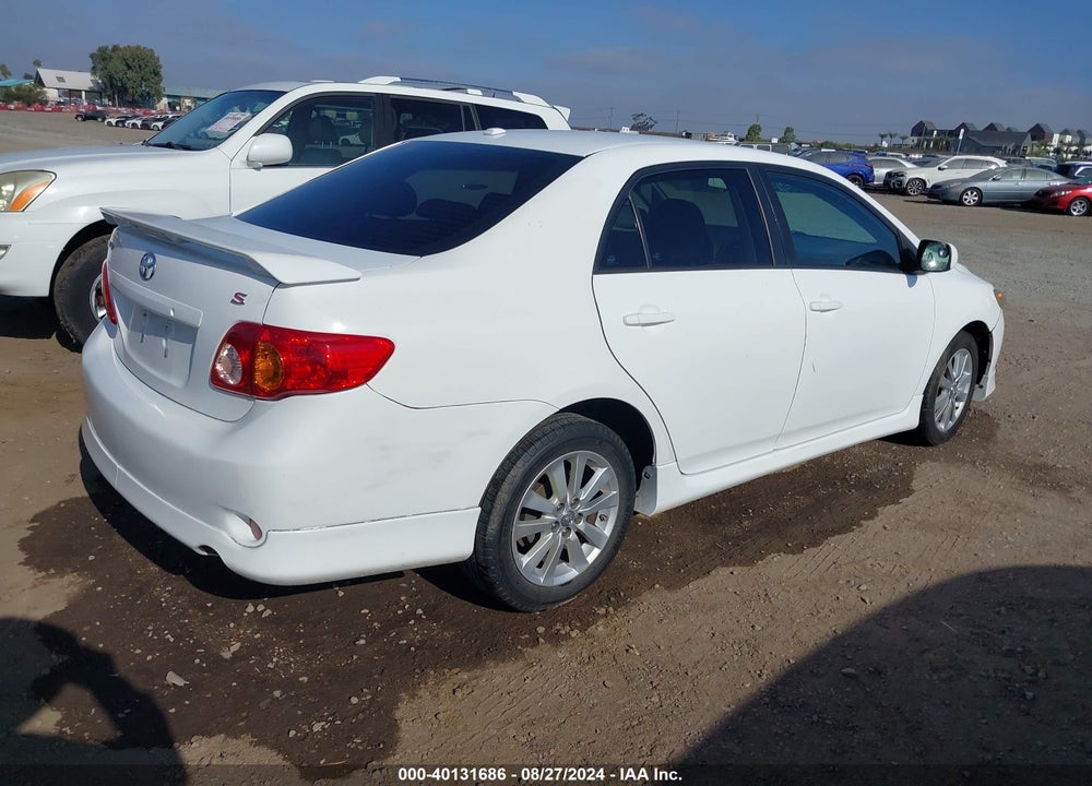 2009 TOYOTA COROLLA S VIN: 1NXBU40E79Z091723