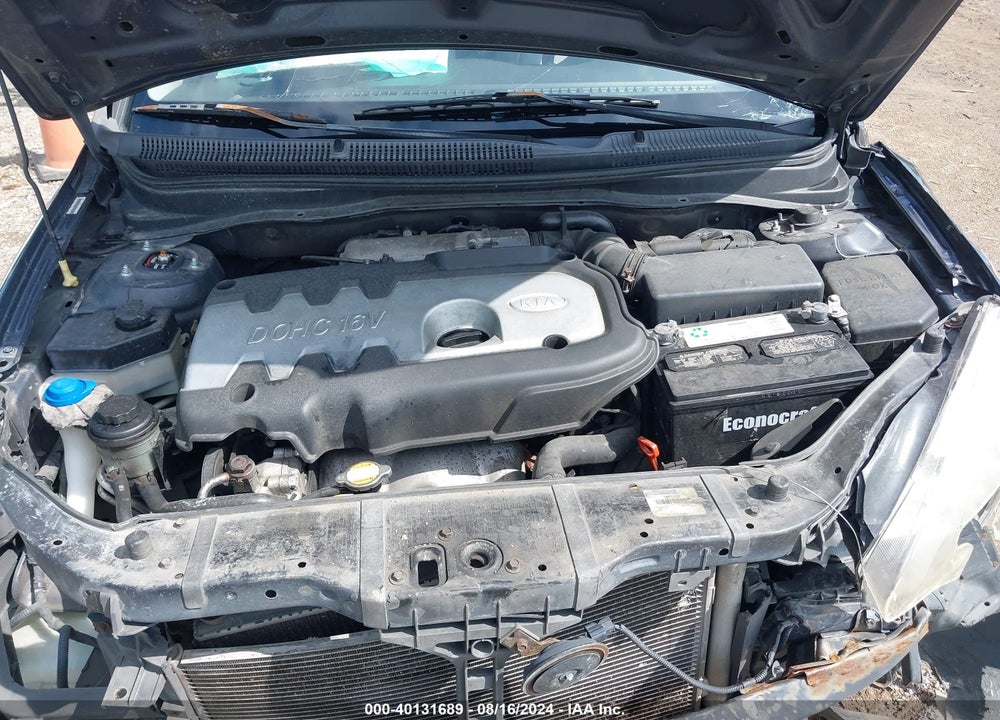 2008 HYUNDAI ACCENT GLS VIN: KMHCN46CX8U258551