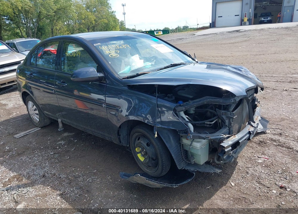 2008 HYUNDAI ACCENT GLS VIN: KMHCN46CX8U258551