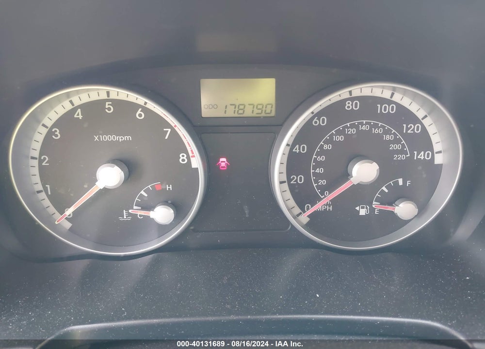 2008 HYUNDAI ACCENT GLS VIN: KMHCN46CX8U258551