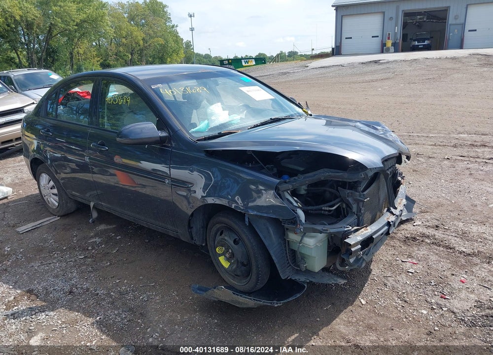 2008 HYUNDAI ACCENT GLS VIN: KMHCN46CX8U258551