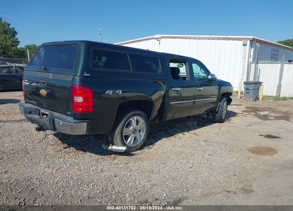 2013 CHEVROLET SILVERADO 1500 LTZ VIN: 3GCPKTE72DG220032