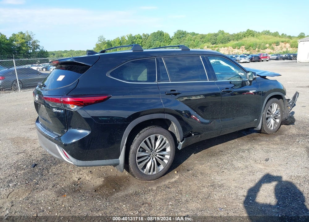 2020 TOYOTA HIGHLANDER HYBRID PLATINUM VIN: 5TDEBRCH6LS001189