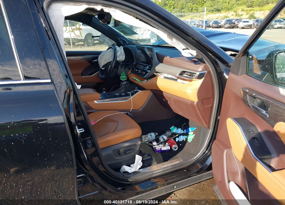 2020 TOYOTA HIGHLANDER HYBRID PLATINUM VIN: 5TDEBRCH6LS001189