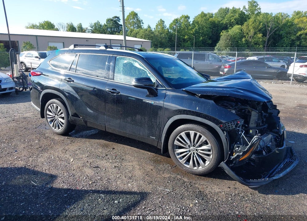 2020 TOYOTA HIGHLANDER HYBRID PLATINUM VIN: 5TDEBRCH6LS001189
