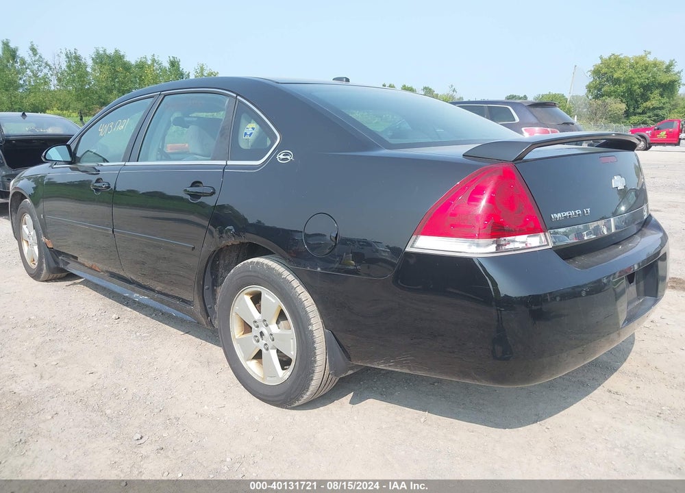 2009 CHEVROLET IMPALA LT VIN: 2G1WT57N691126597