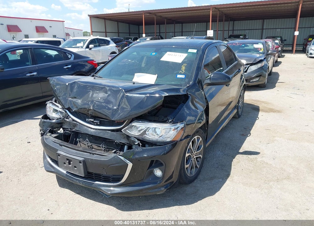 2018 CHEVROLET SONIC LT AUTO VIN: 1G1JD5SH5J4111820