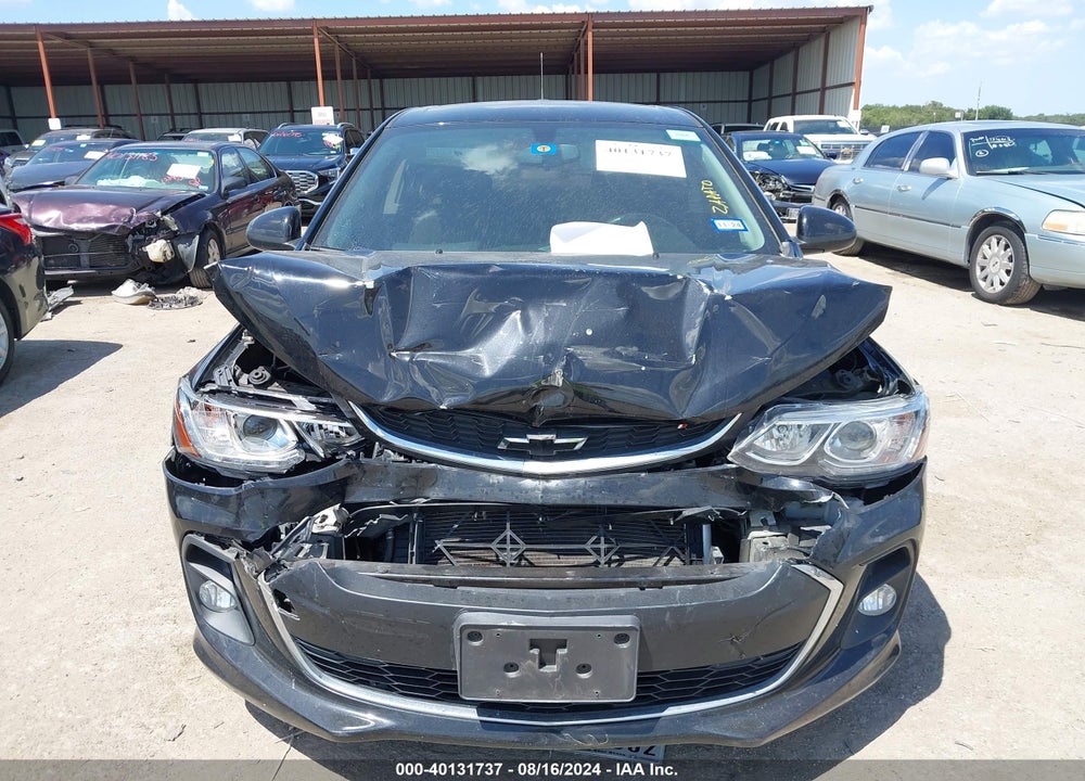 2018 CHEVROLET SONIC LT AUTO VIN: 1G1JD5SH5J4111820