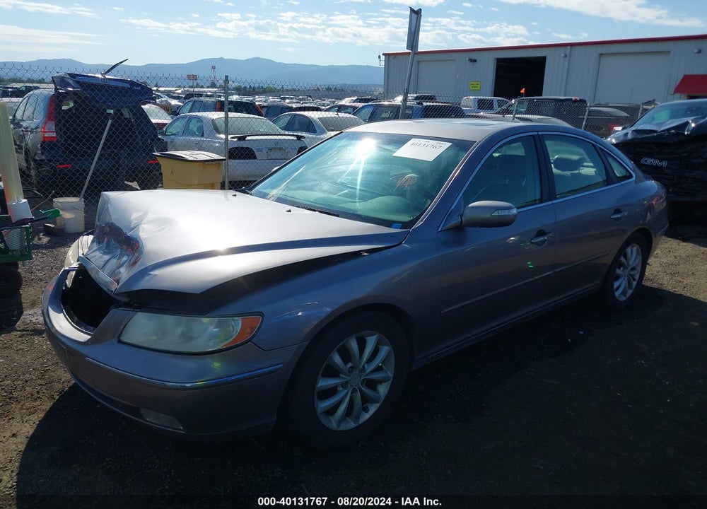 2008 HYUNDAI AZERA LIMITED VIN: KMHFC46F88A273807