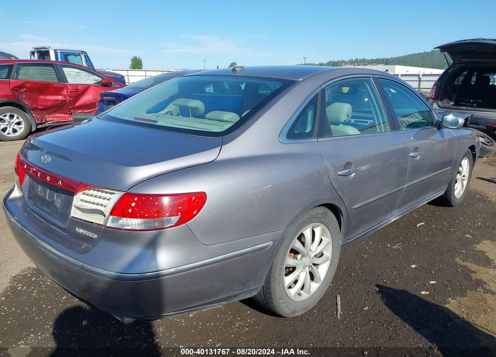 2008 HYUNDAI AZERA LIMITED VIN: KMHFC46F88A273807