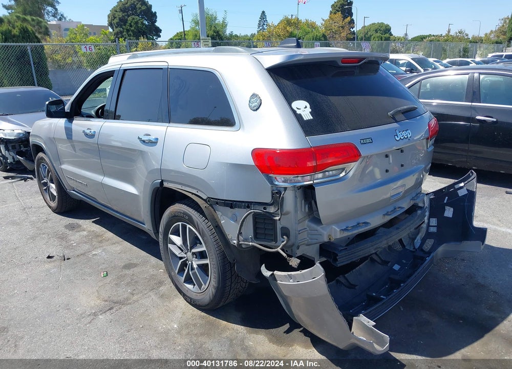 2018 JEEP GRAND CHEROKEE LIMITED 4X2 VIN: 1C4RJEBG8JC157125