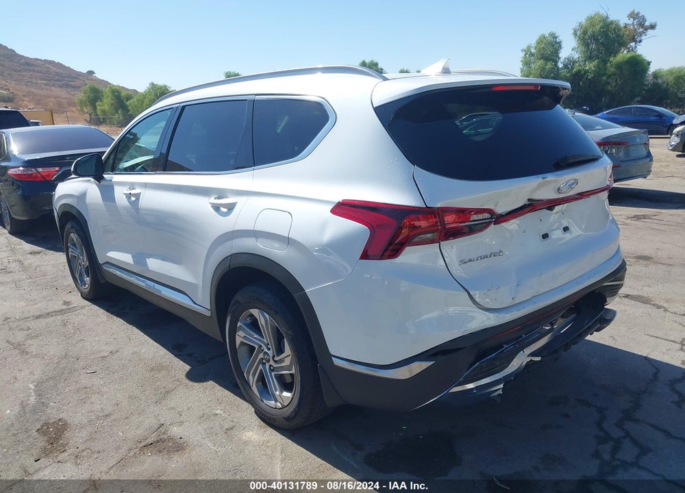 2021 HYUNDAI SANTA FE SEL VIN: 5NMS24AJ5MH334306