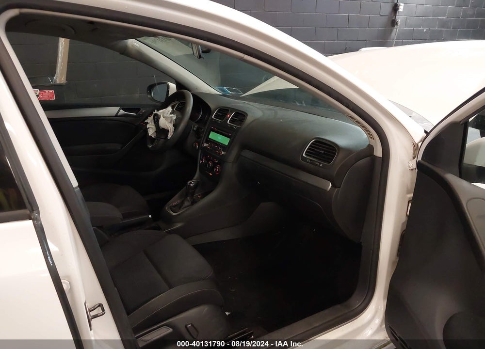 2012 VOLKSWAGEN GOLF 2.5L 4-DOOR VIN: WVWDB7AJ2CW350789