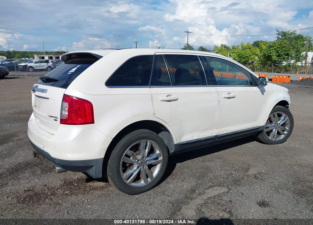 2013 FORD EDGE LIMITED VIN: 2FMDK4KCXDBA00887