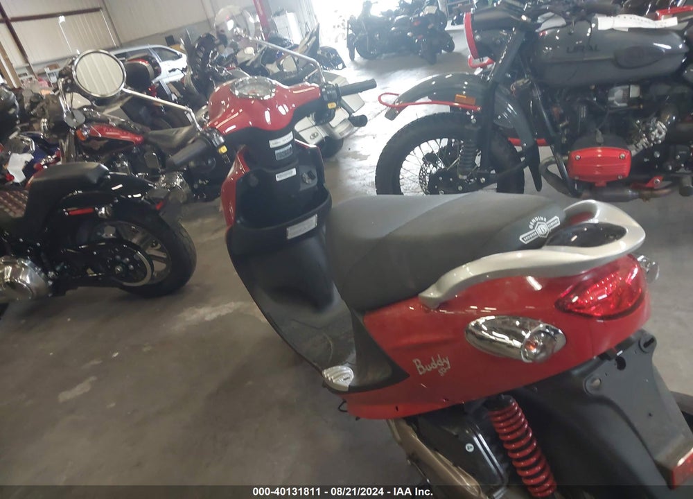 2022 GENUINE SCOOTER CO. BUDDY 50 VIN: RFVPAP5A0N1132494