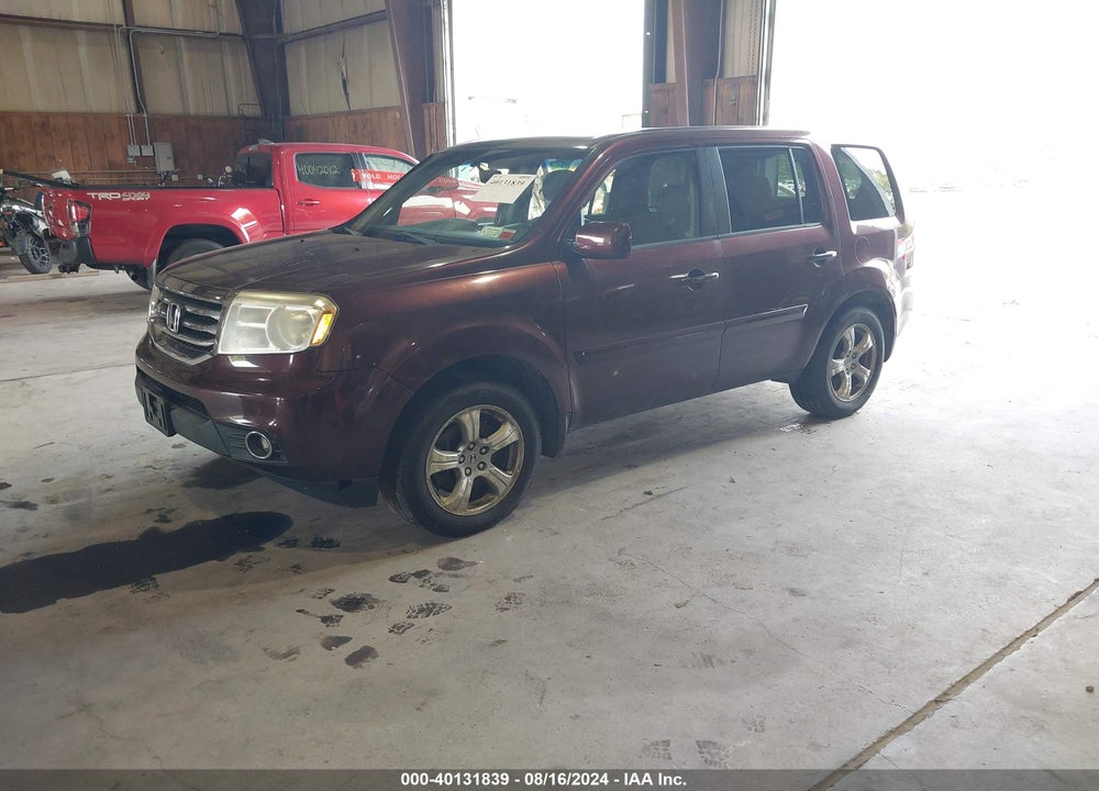 2012 HONDA PILOT EX-L VIN: 5FNYF4H50CB029349