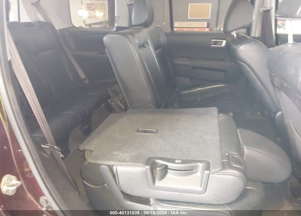 2012 HONDA PILOT EX-L VIN: 5FNYF4H50CB029349