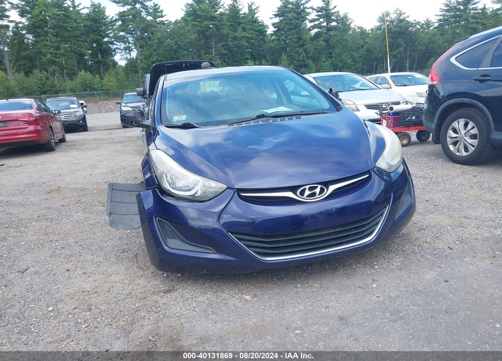 2014 HYUNDAI ELANTRA SE VIN: 5NPDH4AE5EH455738