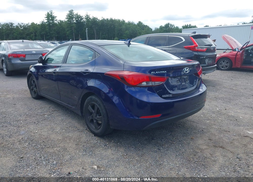 2014 HYUNDAI ELANTRA SE VIN: 5NPDH4AE5EH455738