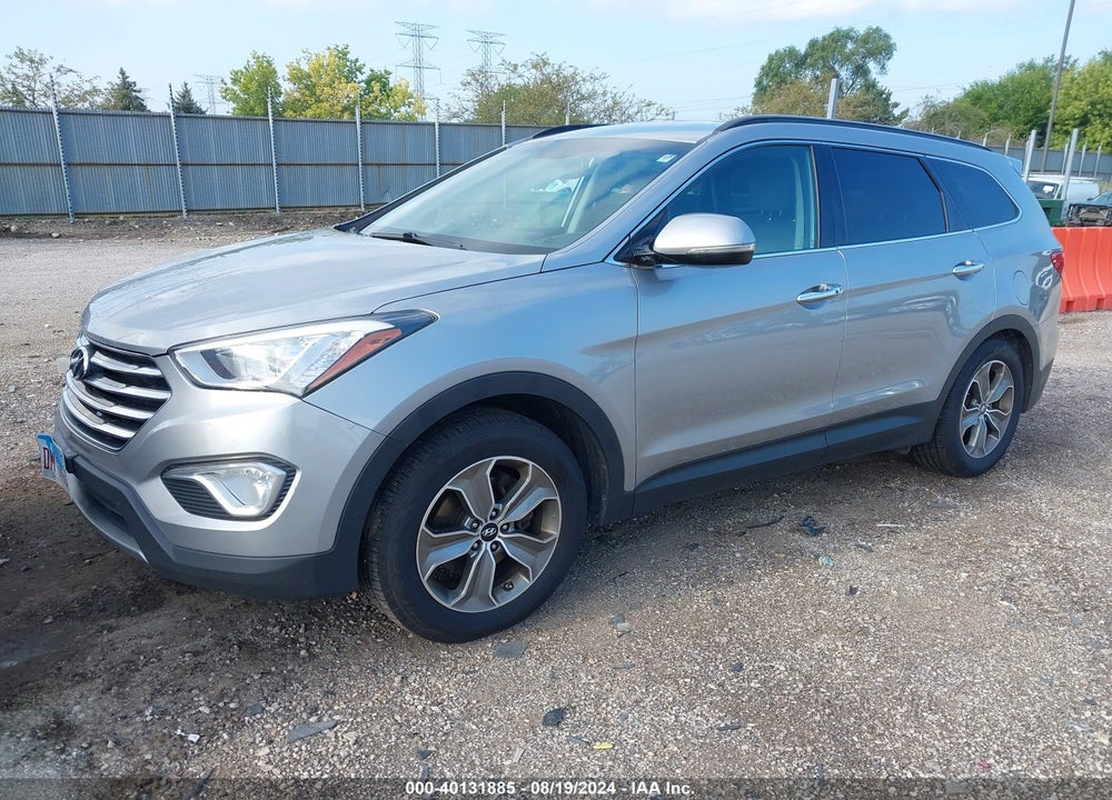 2014 HYUNDAI SANTA FE LIMITED VIN: KM8SNDHF1EU039511