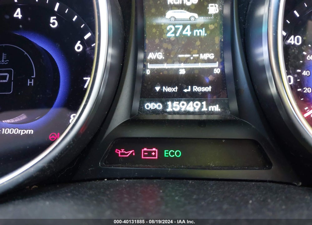 2014 HYUNDAI SANTA FE LIMITED VIN: KM8SNDHF1EU039511