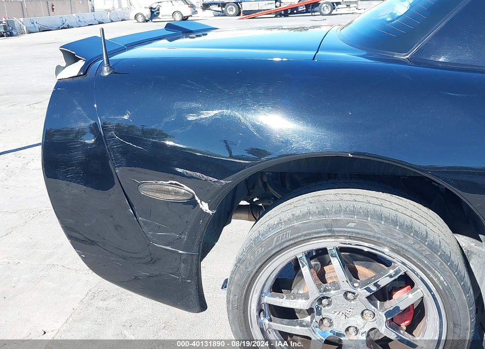 2001 CHEVROLET CORVETTE Z06 HARDTOP VIN: 1G1YY12S415116945