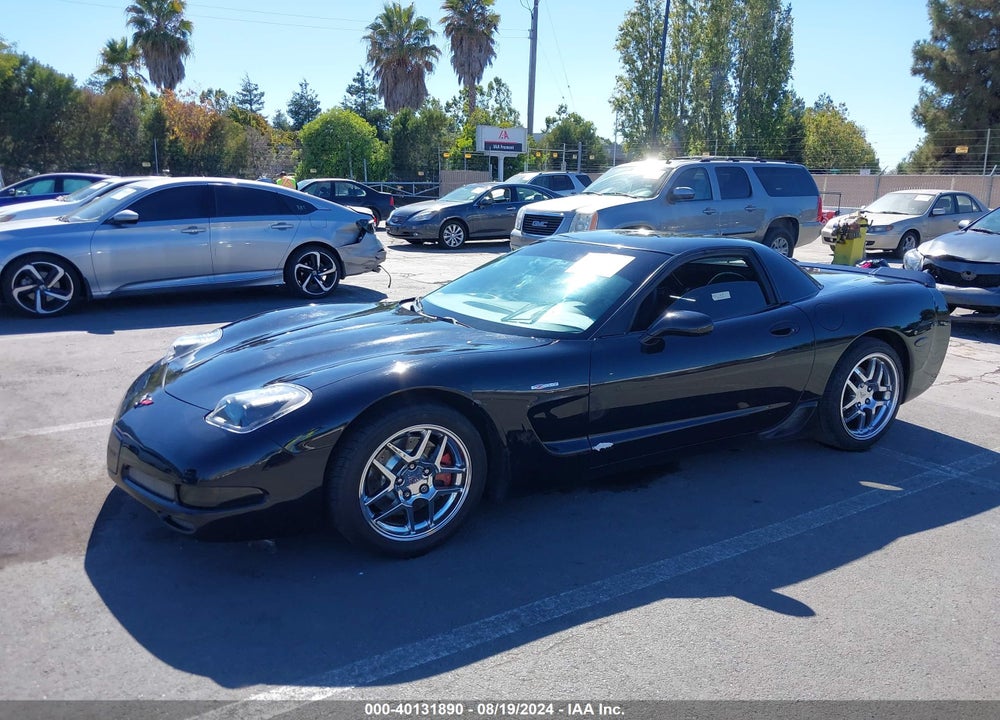 2001 CHEVROLET CORVETTE Z06 HARDTOP VIN: 1G1YY12S415116945