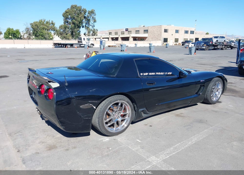 2001 CHEVROLET CORVETTE Z06 HARDTOP VIN: 1G1YY12S415116945
