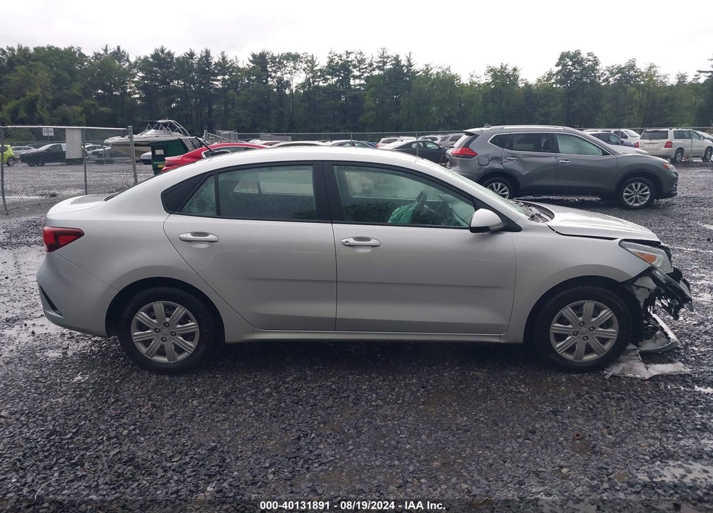 2022 KIA RIO LX VIN: 3KPA24AD9NE453121