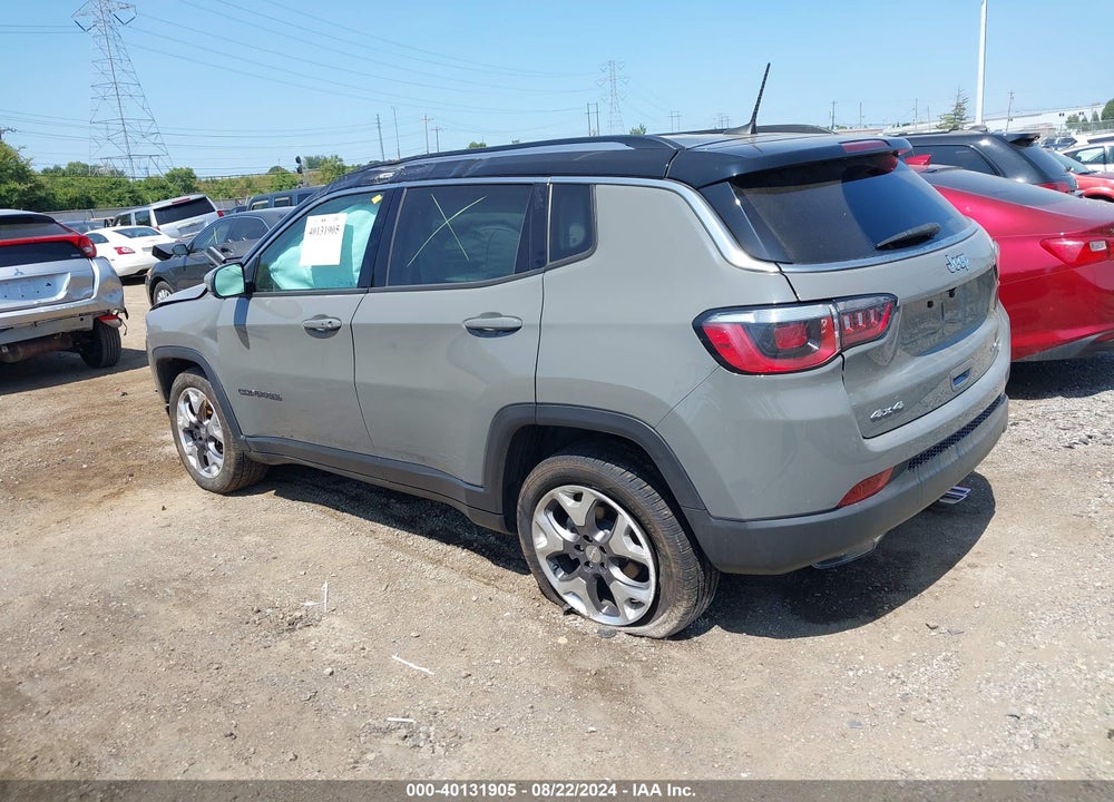 2020 JEEP COMPASS LIMITED 4X4 VIN: 3C4NJDCB1LT161441