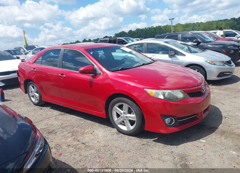 2012 TOYOTA CAMRY SE VIN: 4T1BF1FK9CU543992