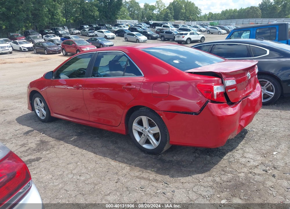 2012 TOYOTA CAMRY SE VIN: 4T1BF1FK9CU543992
