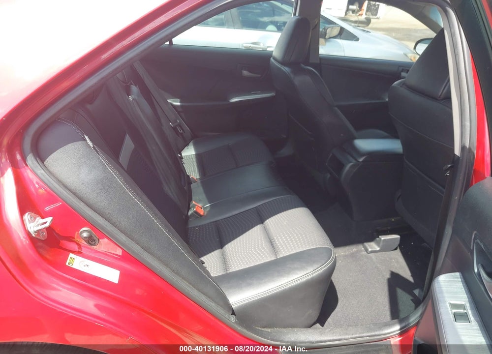2012 TOYOTA CAMRY SE VIN: 4T1BF1FK9CU543992