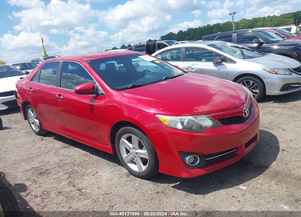 2012 TOYOTA CAMRY SE VIN: 4T1BF1FK9CU543992