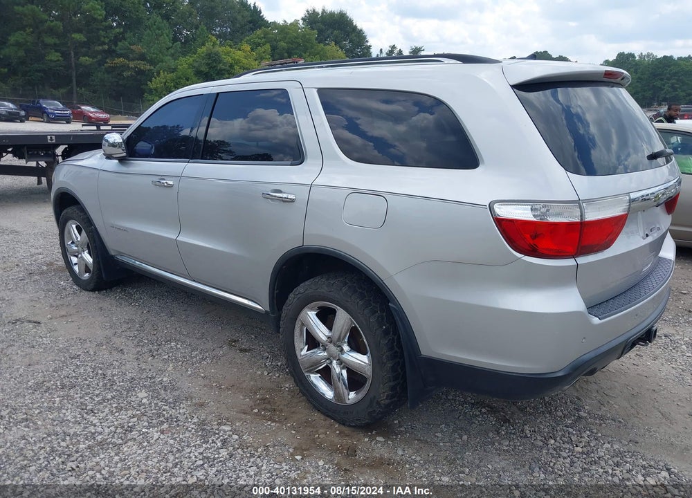 2011 DODGE DURANGO CITADEL VIN: 1D4SD5GTXBC704804