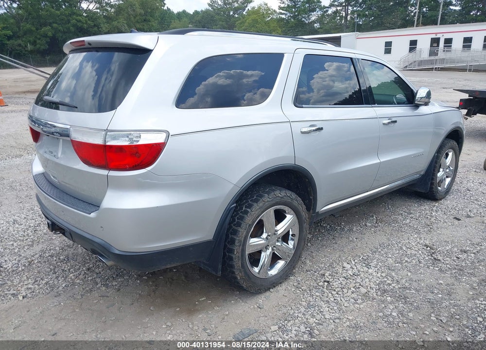 2011 DODGE DURANGO CITADEL VIN: 1D4SD5GTXBC704804