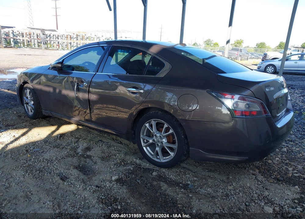 2013 NISSAN MAXIMA VIN: 1N4AA5AP9DC818024