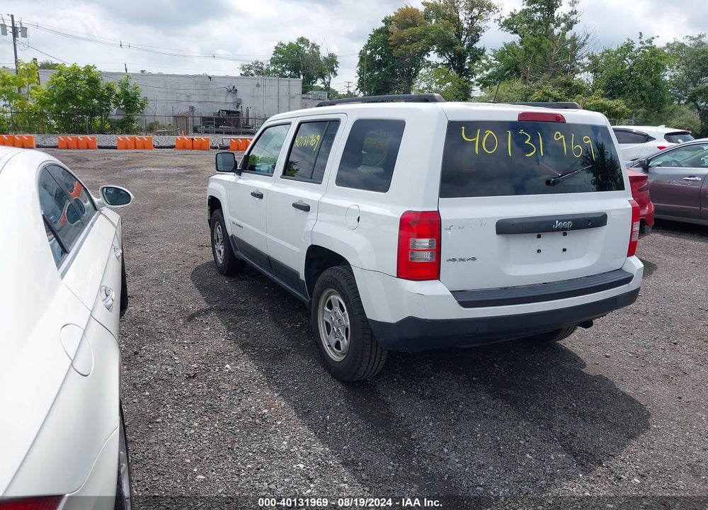 2013 JEEP PATRIOT SPORT VIN: 1C4NJRBB3DD245606