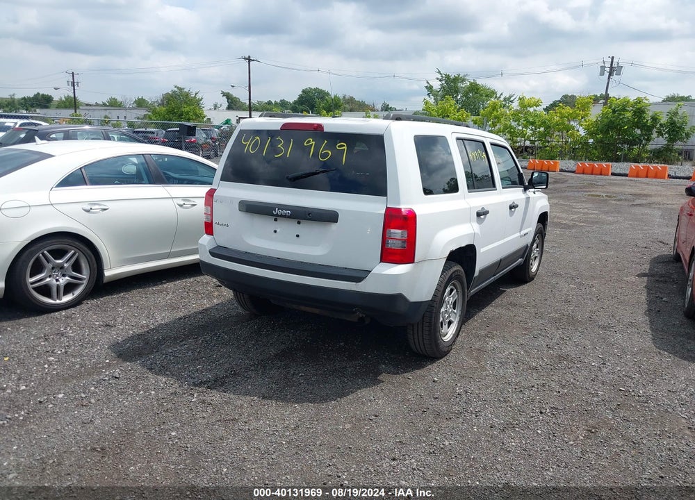 2013 JEEP PATRIOT SPORT VIN: 1C4NJRBB3DD245606