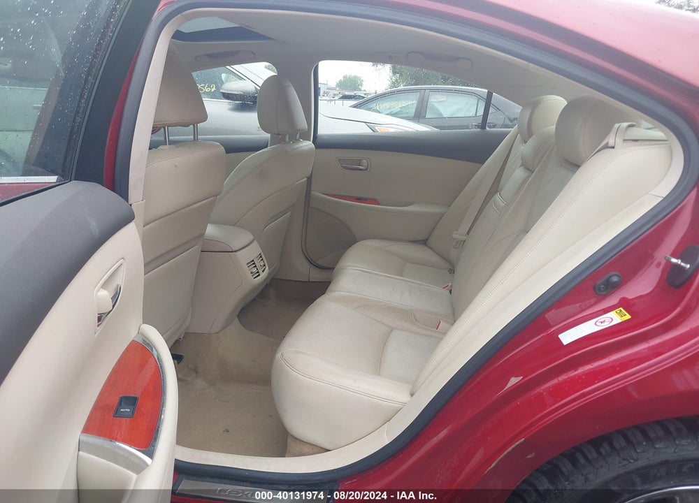 2010 LEXUS ES 350 VIN: JTHBK1EG3A2355280