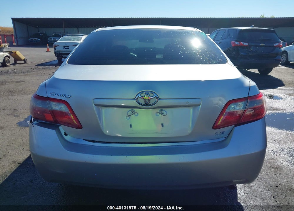 2008 TOYOTA CAMRY LE VIN: 4T1BE46K58U198598