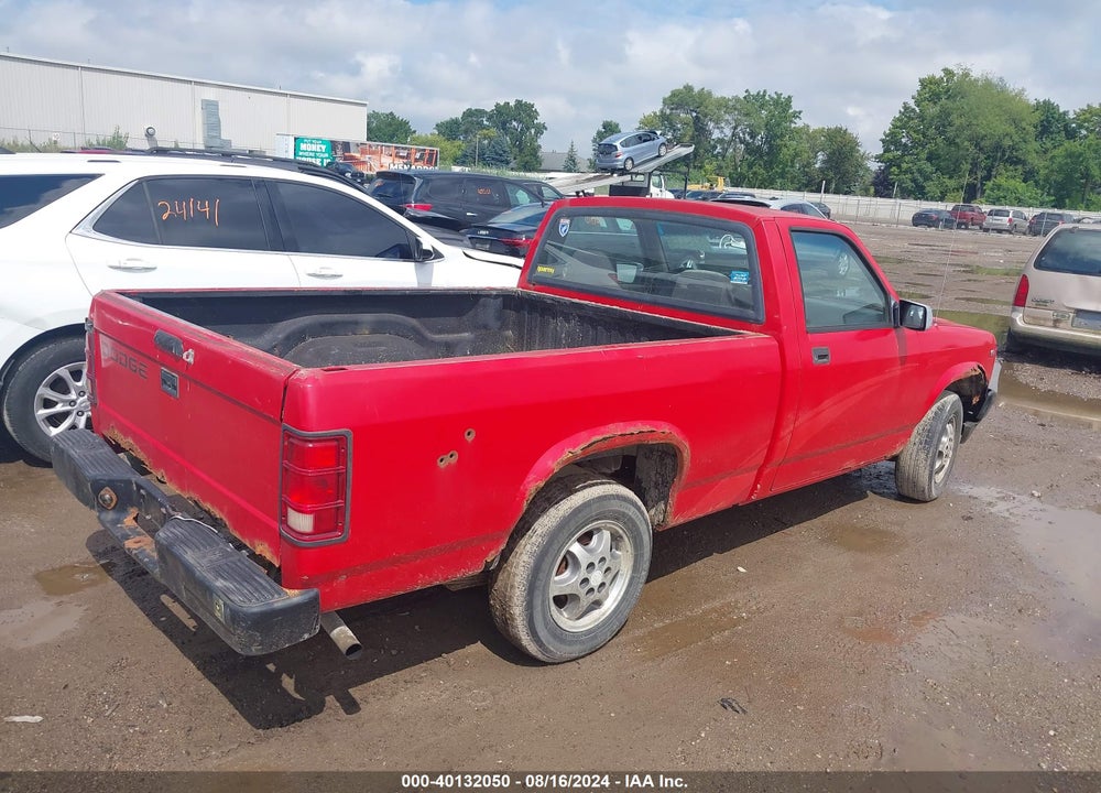 1996 DODGE DAKOTA VIN: 1B7FL26X3TW708486