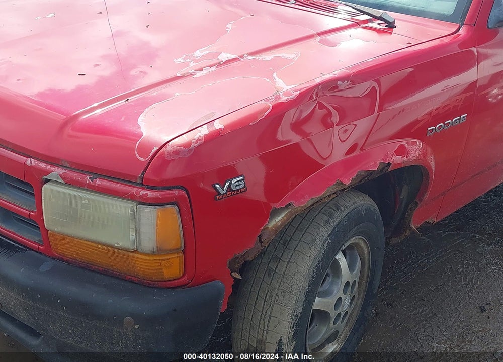1996 DODGE DAKOTA VIN: 1B7FL26X3TW708486