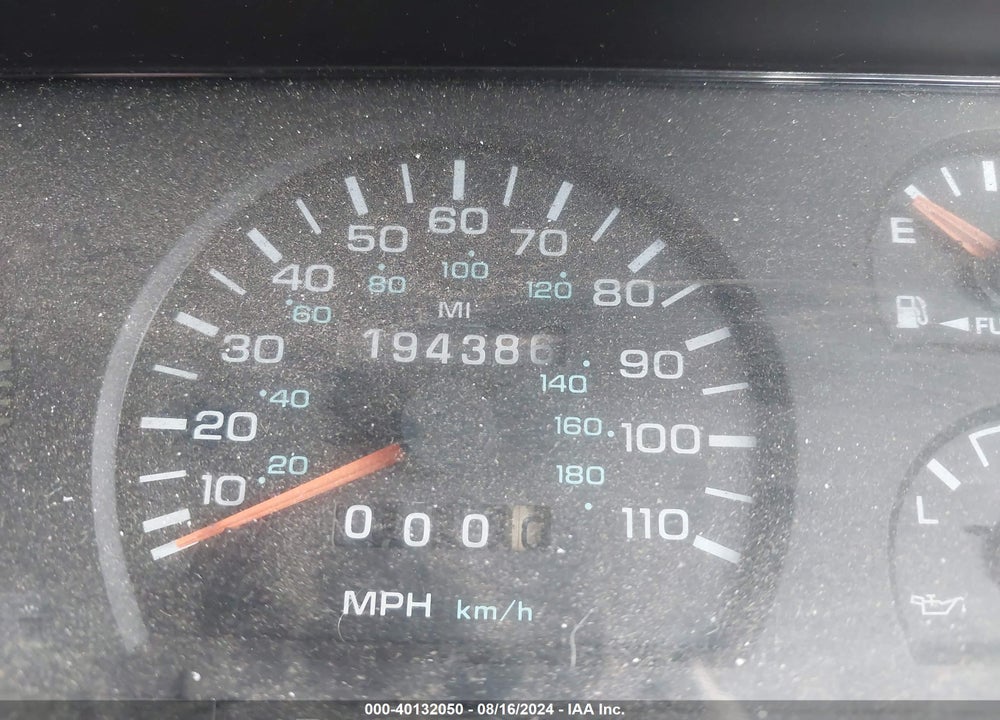 1996 DODGE DAKOTA VIN: 1B7FL26X3TW708486