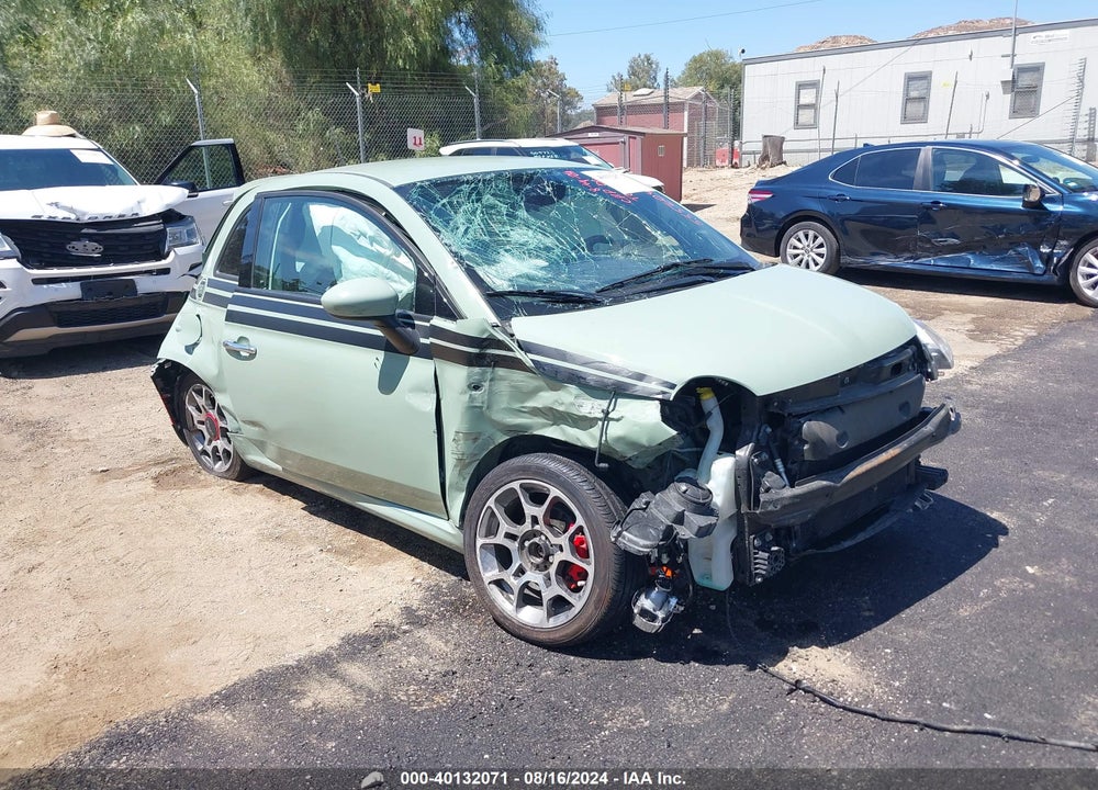 2015 FIAT 500 SPORT VIN: 3C3CFFBR7FT555604