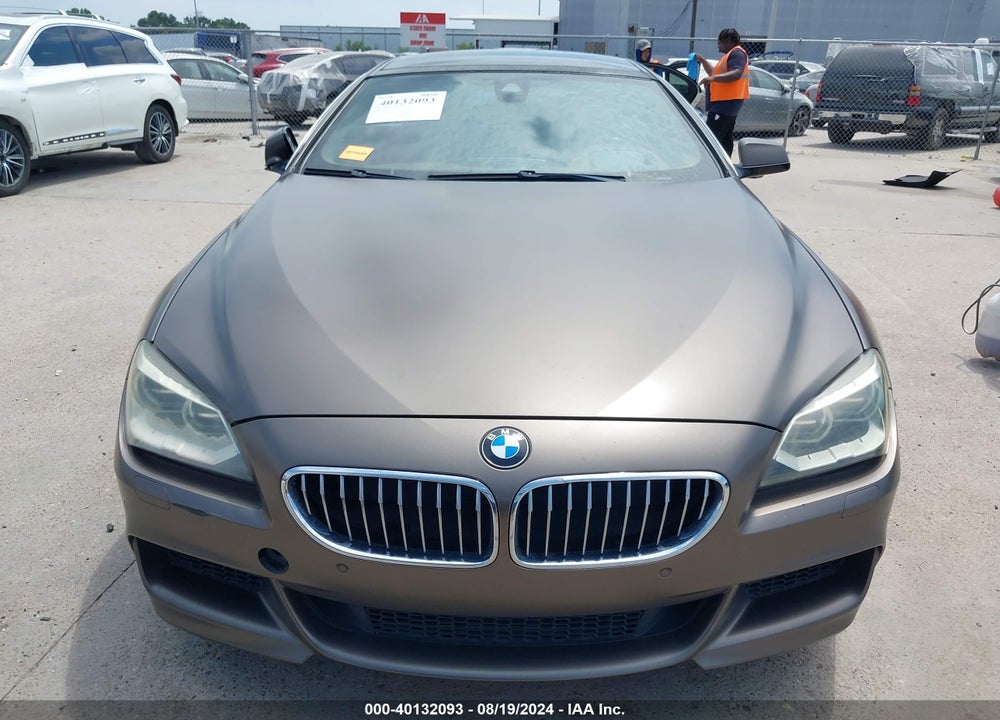 2013 BMW 640I GRAN COUPE VIN: WBA6A0C58DDZ03720